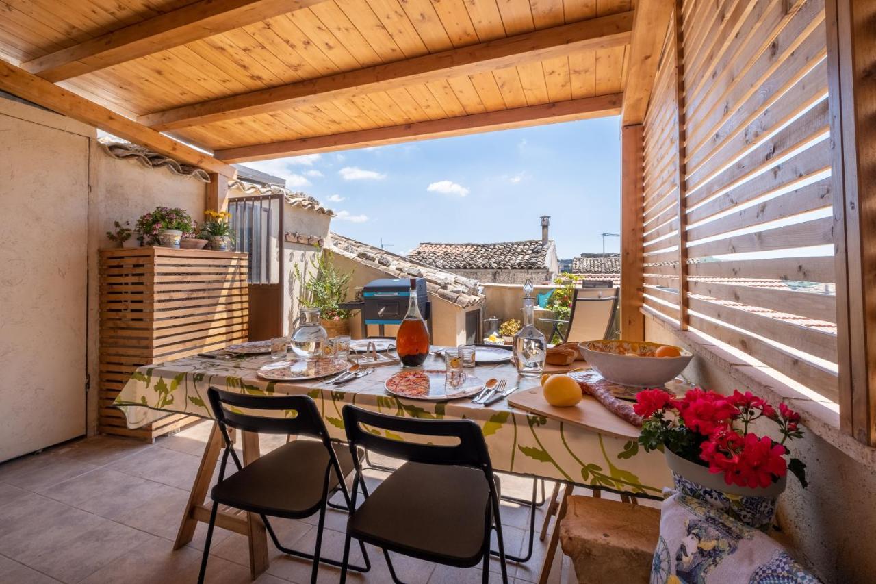 Si-Moutique Le Case Degli Avi Barocche, Con Terrazza Panoramica Модика Экстерьер фото